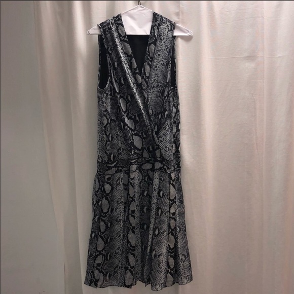 NWOT Proenza Schouler 100% Silk Python Dress - Picture 5 of 7